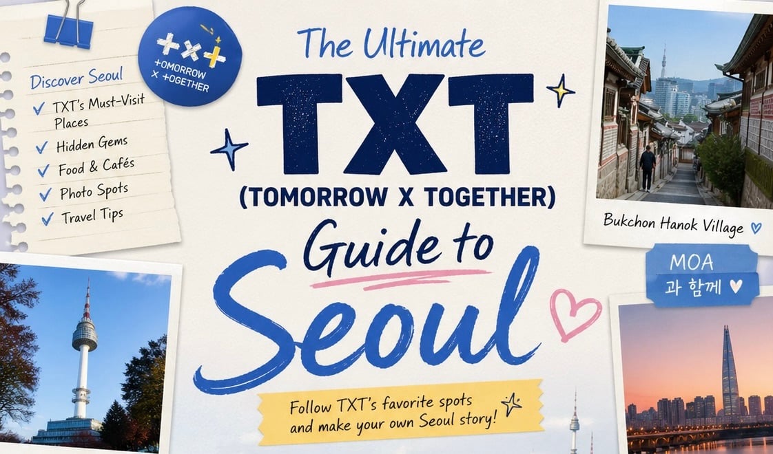 The Ultimate TXT (TOMORROW X TOGETHER) Guide to Seoul